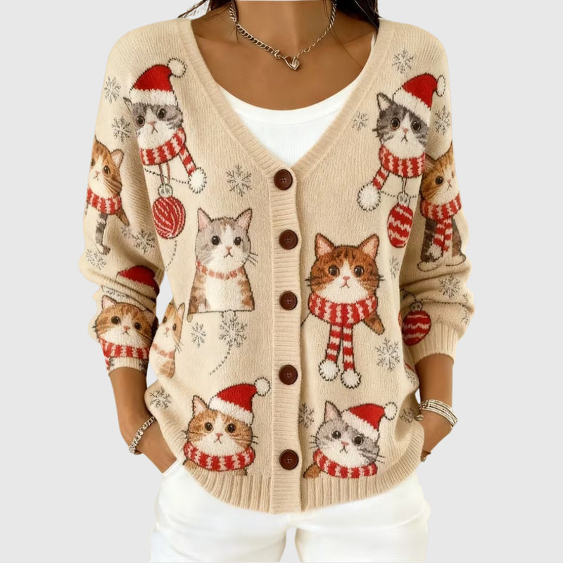 Gloria | Chaqueta de punto con capucha