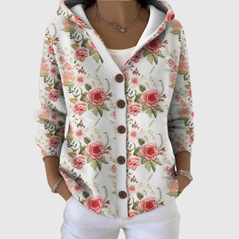 Gloria | Chaqueta de punto con capucha