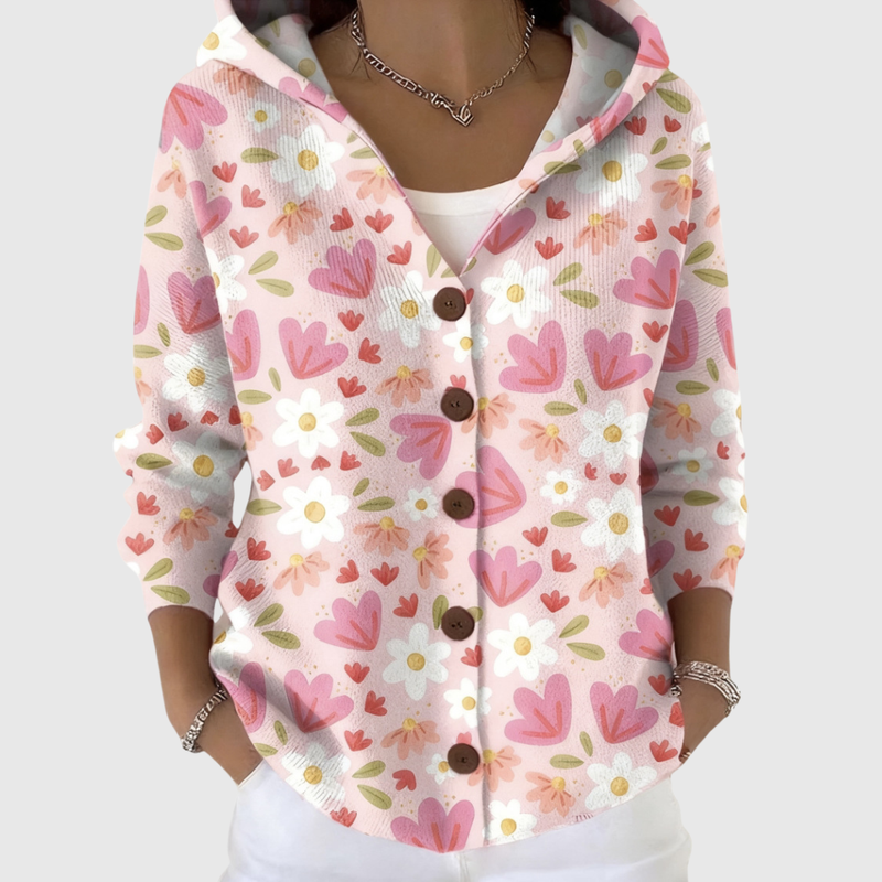 Gloria | Chaqueta de punto con capucha