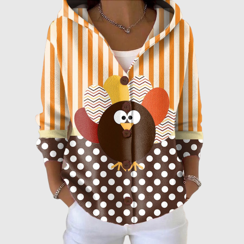 Gloria | Chaqueta de punto con capucha
