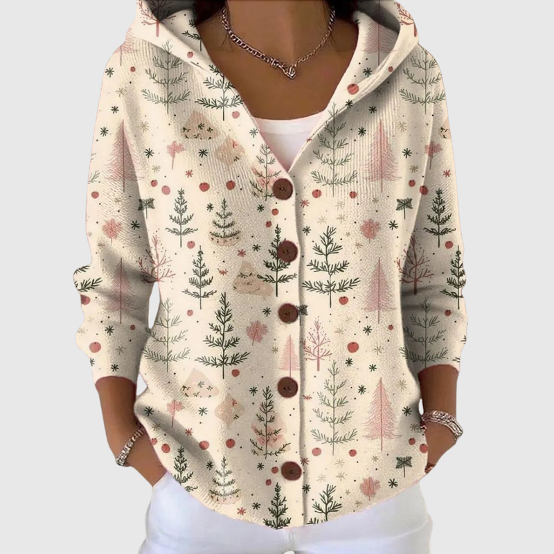 Gloria | Chaqueta de punto con capucha
