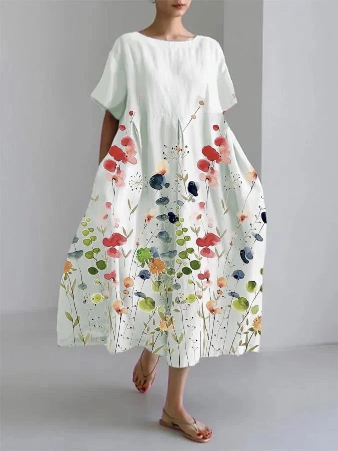 Flereti | Vestido Fluido Floreal