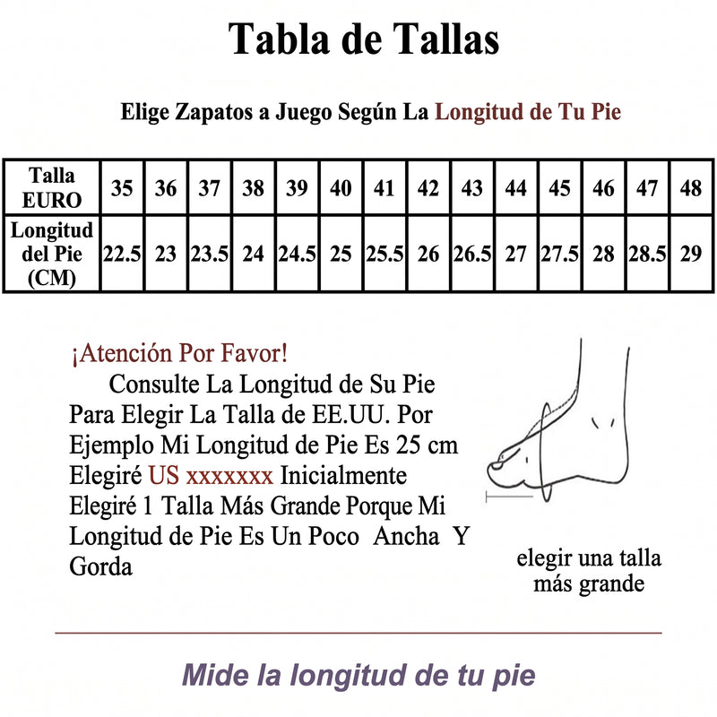 Guía de tallas