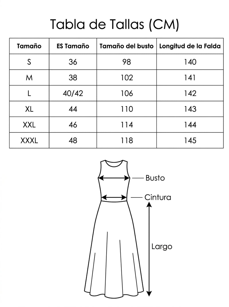 Guía de tallas