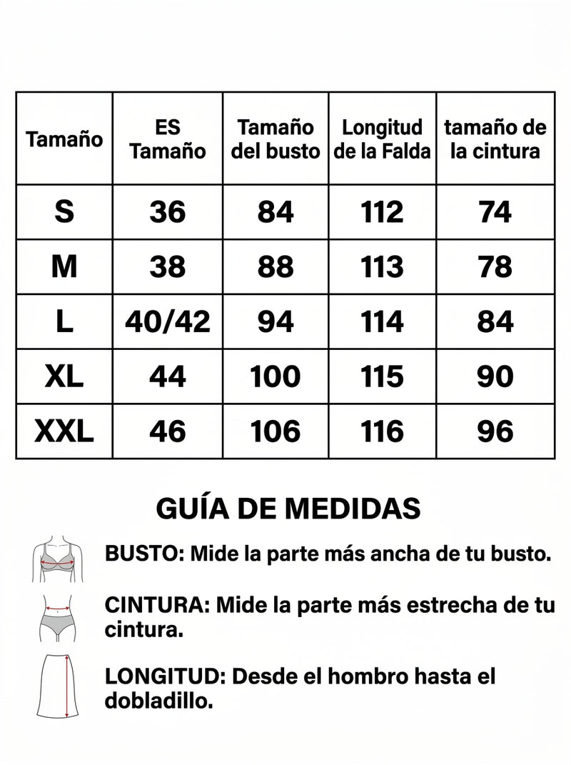Guía de tallas