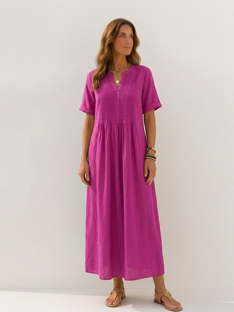 Vestido Plisado Carlota