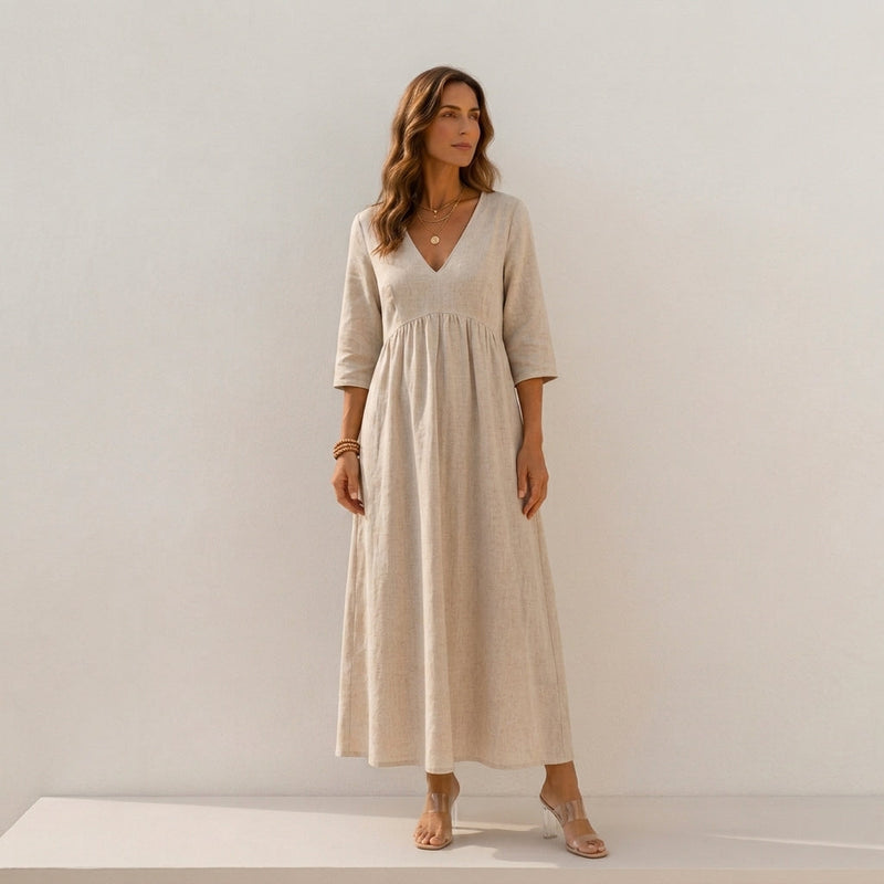 Vestido Largo Brisa Natural