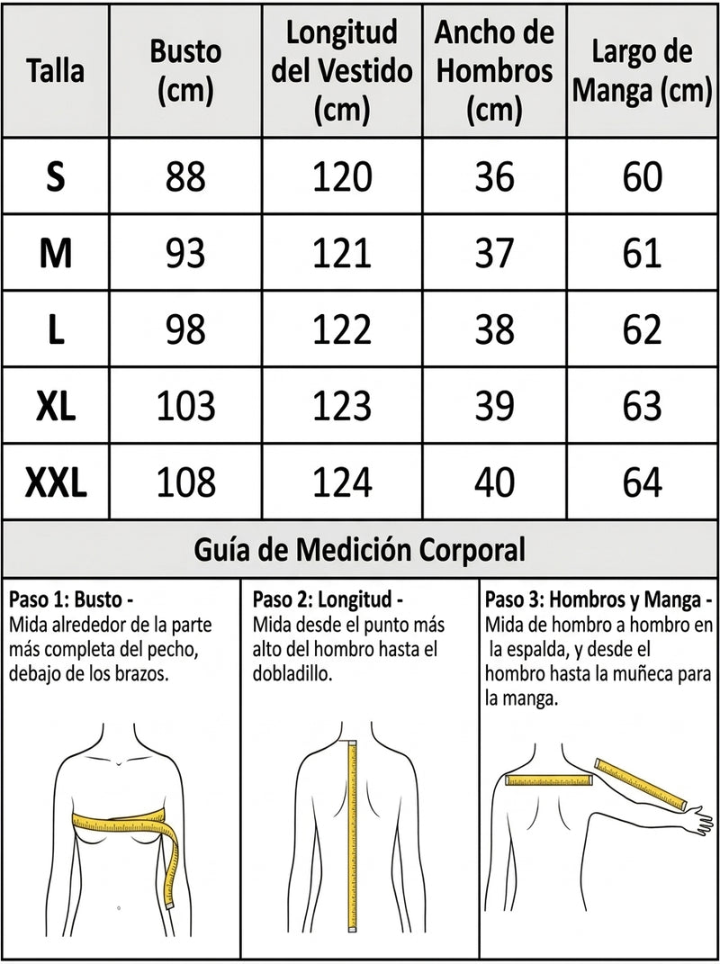 Guía de tallas