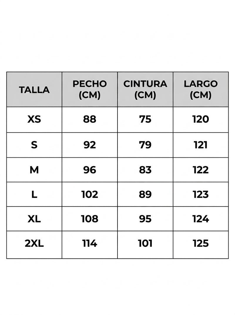 Guía de tallas