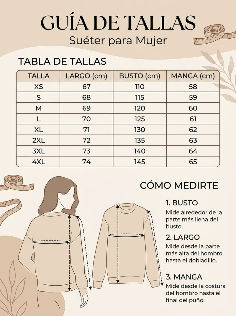 Guía de tallas