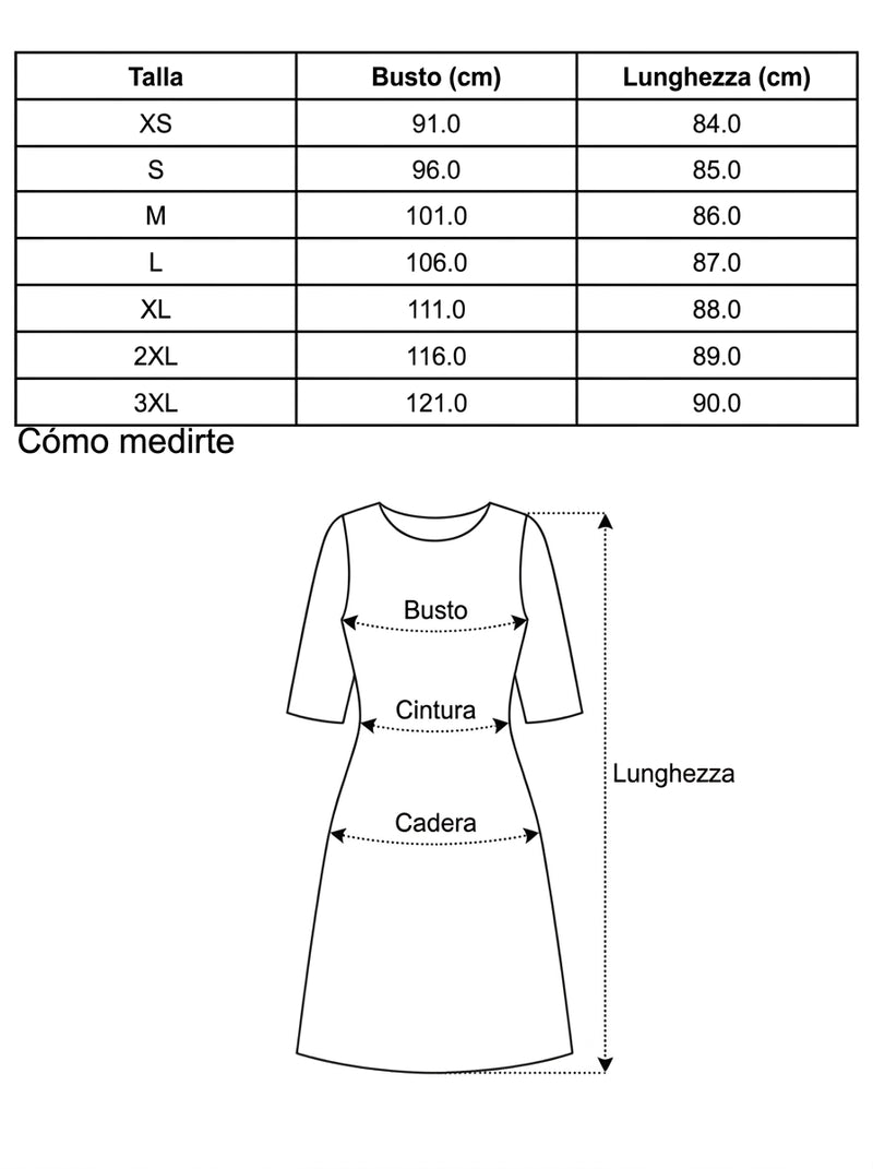 Guía de tallas