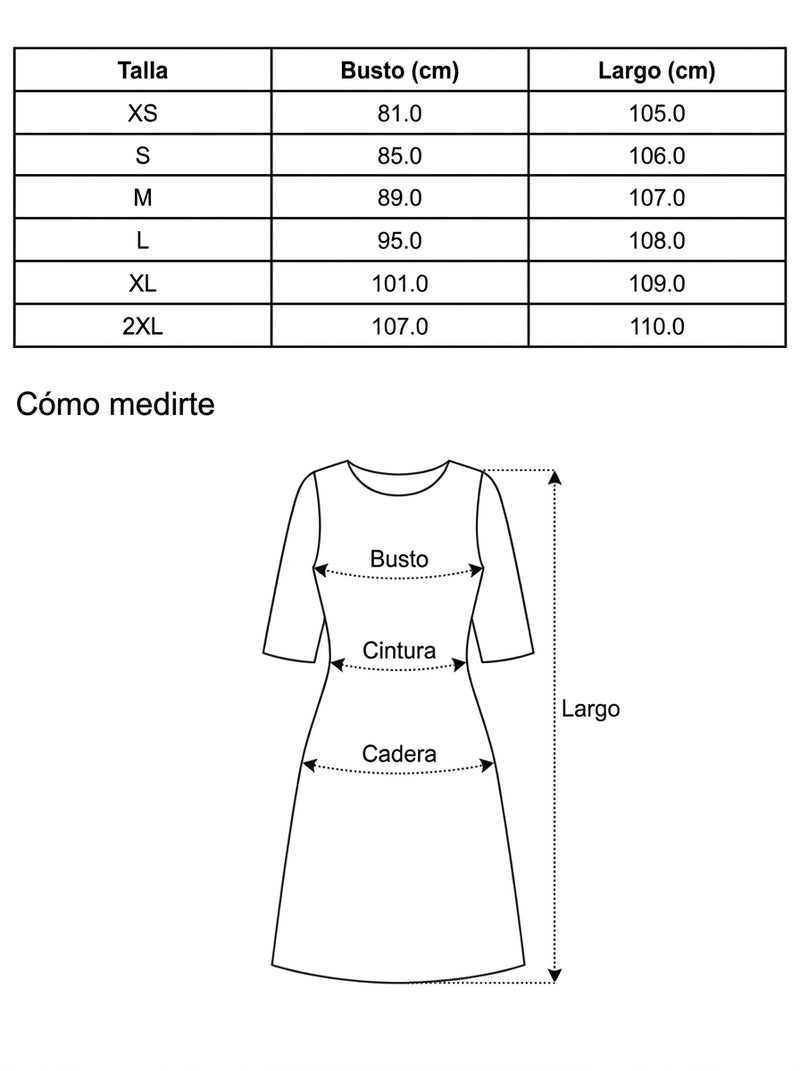 Guía de tallas