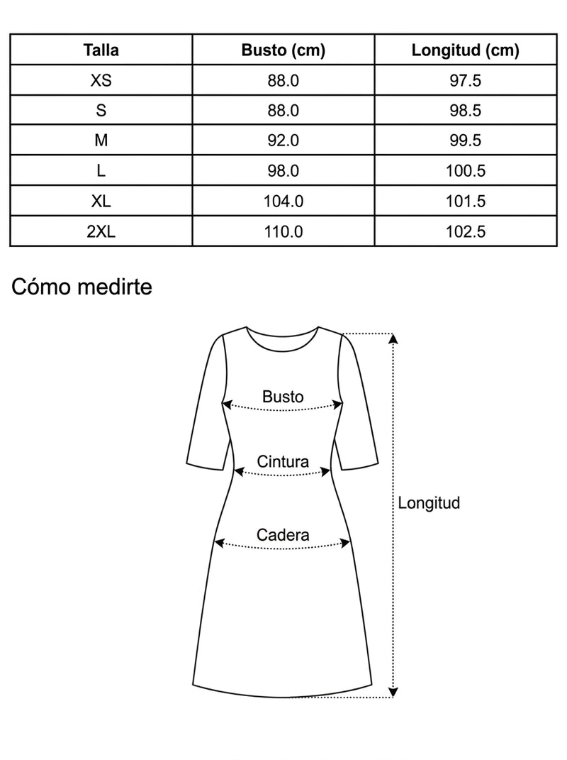 Guía de tallas
