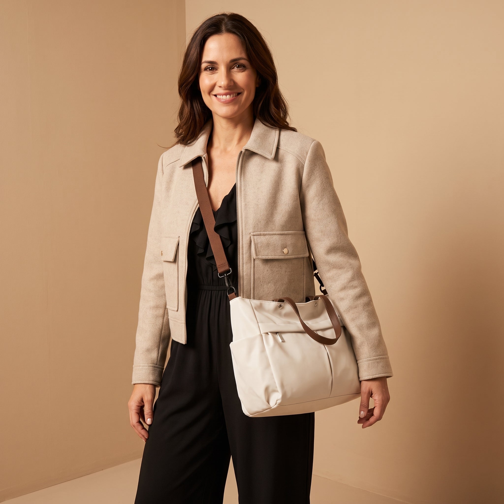 Bolso Tote Multibolsillos "Chelsea"