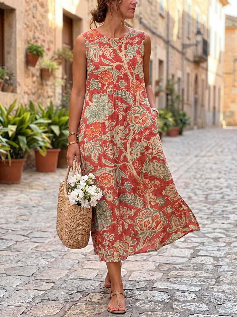 "@Cris, modelando el vestido Raquel"