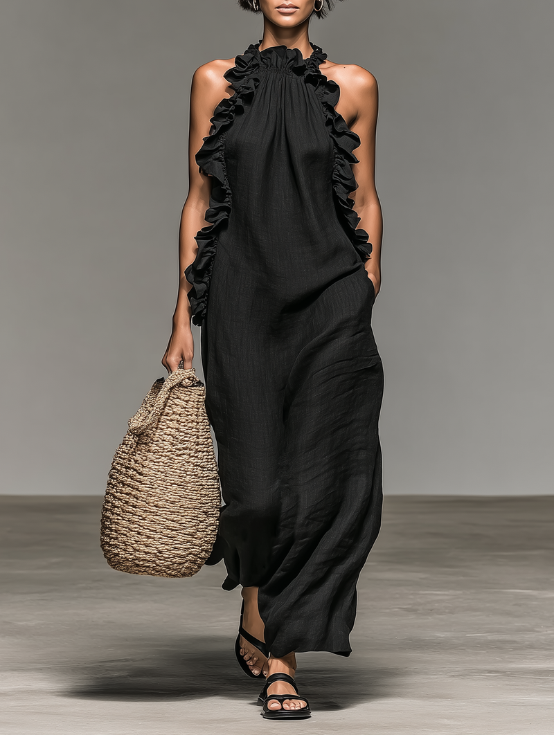 Vestido de Lino Porto Bello
