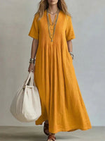 Vestido Plisado Carlota