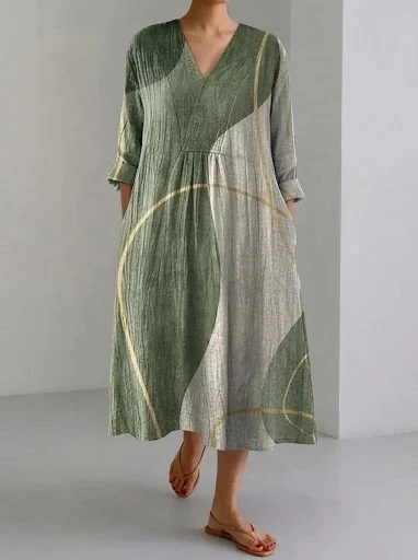 Lara |Vestido Fluido en lino