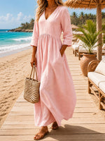 Vestido Largo Costa Blanca