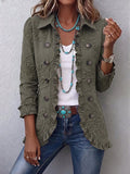 Alessandra | Chaqueta Boho-Chic con Bordado Floral y Volantes